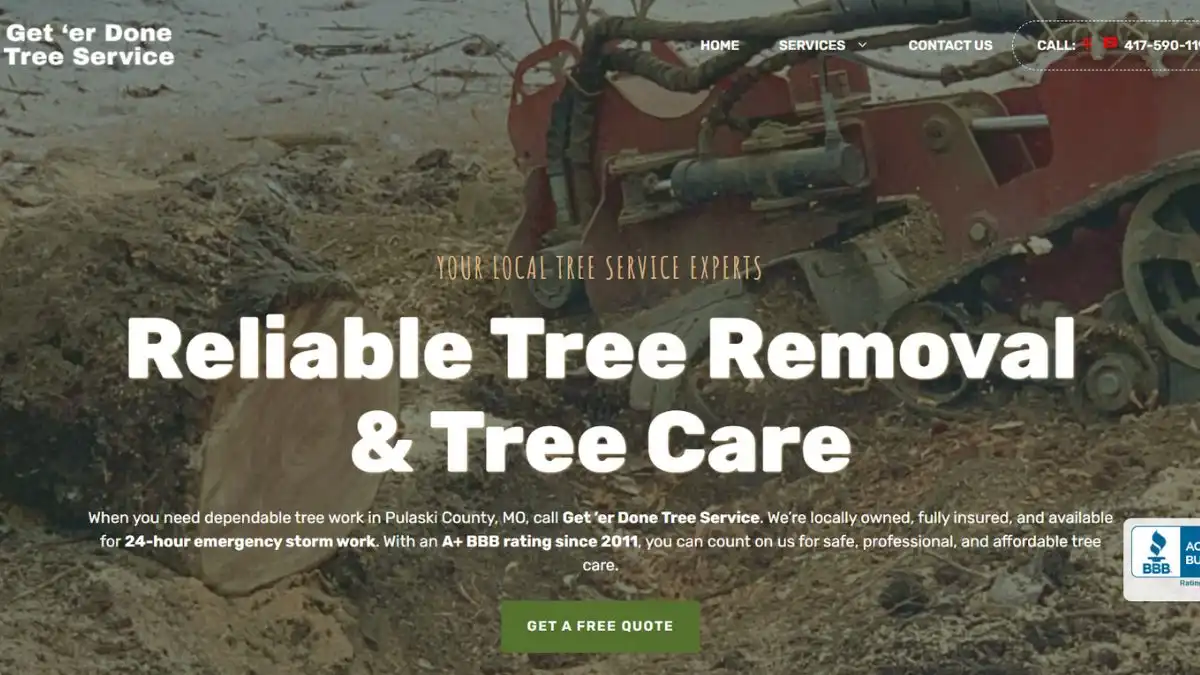 GETER DONE TREE SERVICE LLC logo
